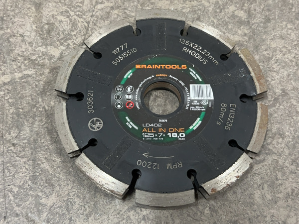 Rhodius diamantschijvensysteem ø125mm LD402 All-In-One