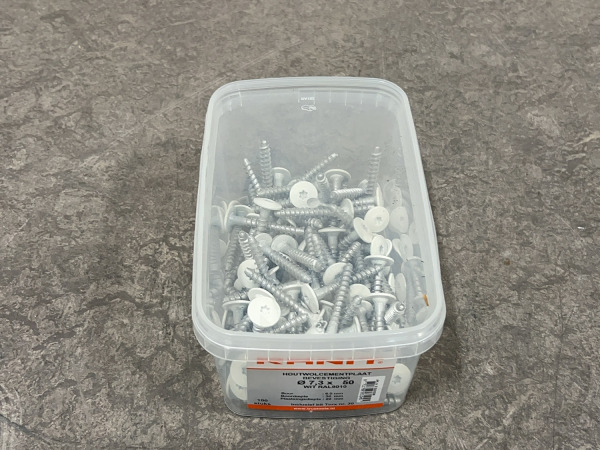 4x Ranit houtwolcementplaat schroef ø7,3x50mm 100-pack
