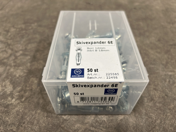8x Ahlgrens spreidplug 6E ø12x32mm 50-pack