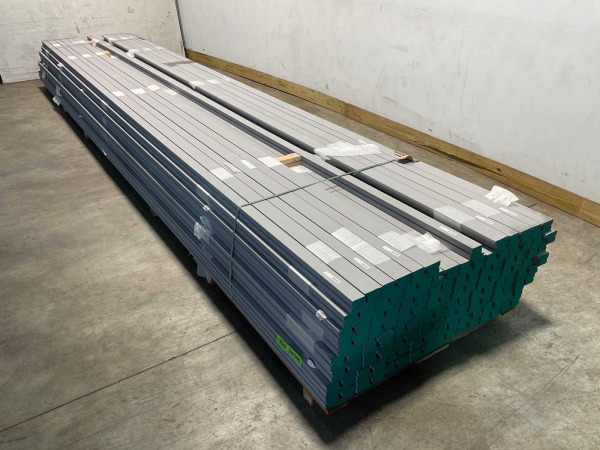 10x Hardhouten raamhout profiel-RO - 590x7,8x5,4cm
