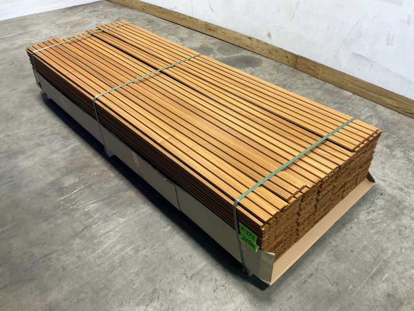 25x ThermoWood Ayous Rib3 gevelbekleding 240x14x1,7cm