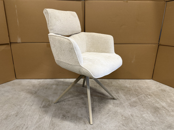 Eetkamerstoel botanic (set van 8) - Stof - Linen