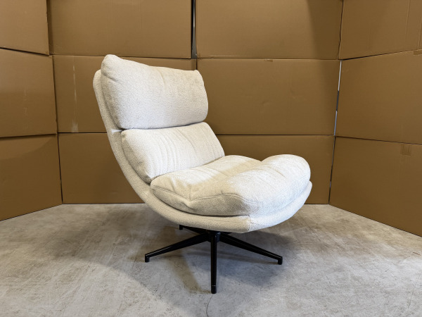 Fauteuil Loma (Set van 2) - Draaibaar - Weefstof - Linen