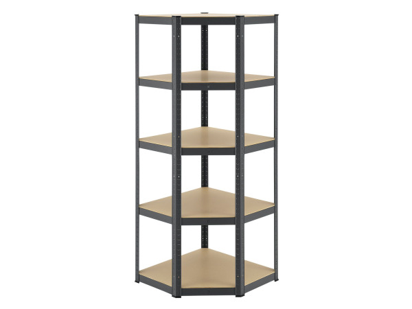 Stellingkast / Magazijnrek - Corner - 180 x 70 cm - Grijs – foto 2 – kavel bij XL Auctions