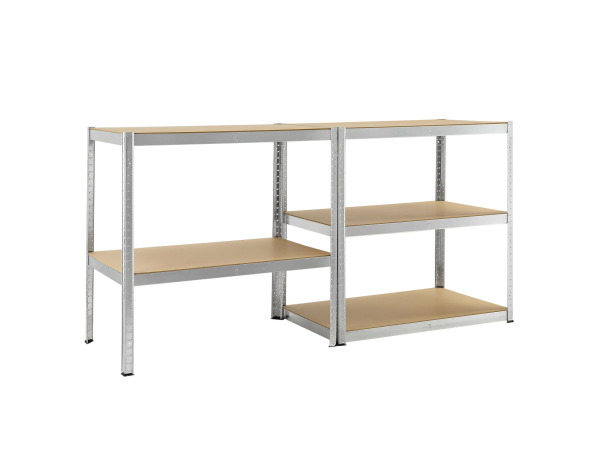Stellingkast / magazijnrek - Basic - 200 x 100 x 60 cm – foto 9 – kavel bij XL Auctions