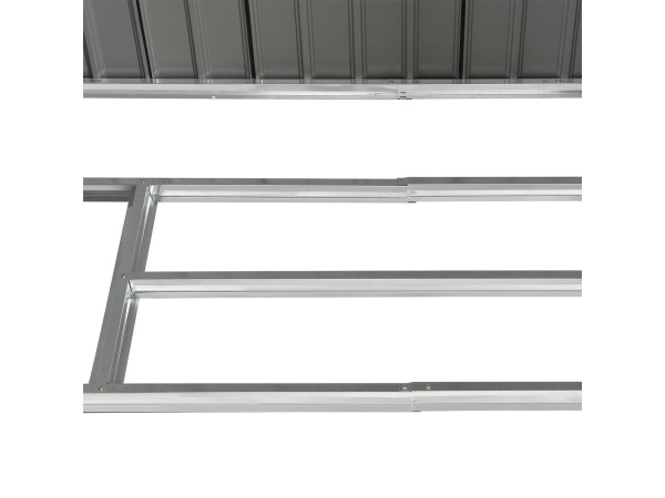 Metalen tuinhuis XXL - 277 × 319 × 192cm – foto 5 – kavel bij XL Auctions