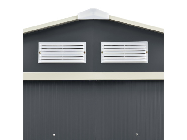 Metalen tuinhuis XXL - 277 × 319 × 192cm – foto 6 – kavel bij XL Auctions