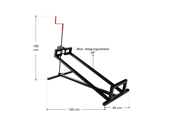 Zitmaaierkrik / Gazonmaaierlift - Staal - Max. 400 KG – foto 3 – kavel bij XL Auctions