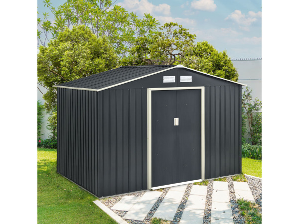 Metalen tuinhuis XL - 277 × 191 × 192 cm – foto 10 – kavel bij XL Auctions
