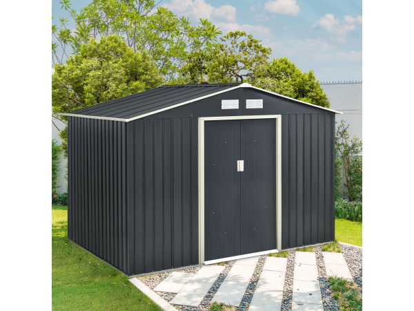 Metalen tuinhuis XXL - 277 × 319 × 192cm – foto 10 – kavel bij XL Auctions