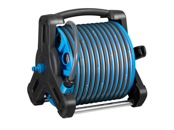 Mobiele Slanghaspel Basic - 30 Meter - Blauw – foto 9 – kavel bij XL Auctions