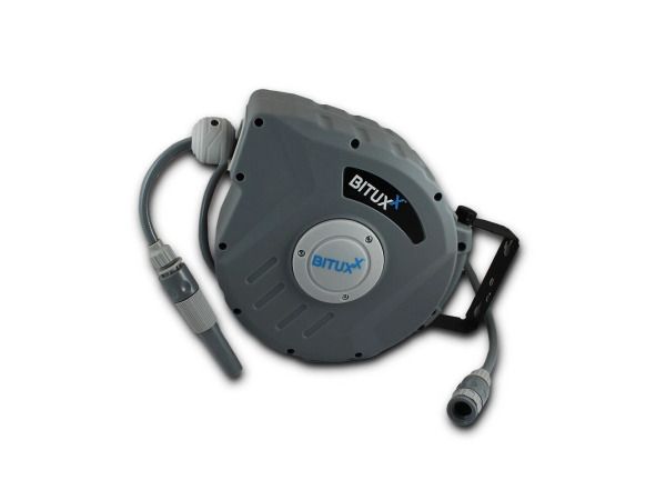 Waterslanghaspel - 10m - Incl. Tuinsproeier – kavel bij XL Auctions