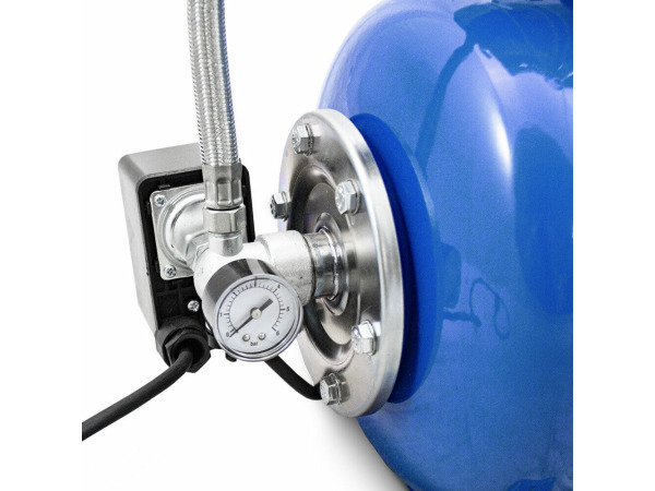 Tuinpomp - 1200W - 3800L/H - Staal - Blauw – foto 4 – kavel bij XL Auctions