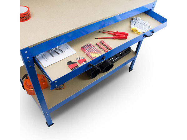 Werktafel / werkbank - 115 x 55 x 140cm – foto 2 – kavel bij XL Auctions