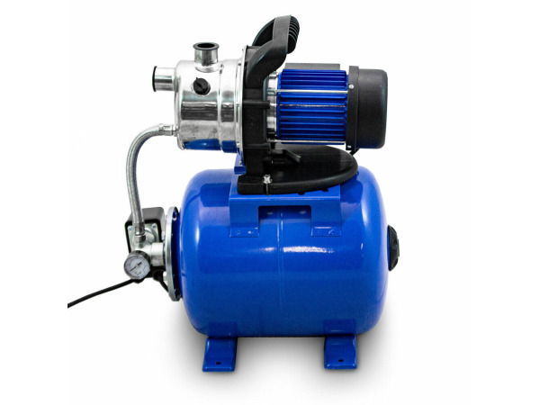 Tuinpomp - 1200W - 3800L/H - Staal - Blauw – foto 8 – kavel bij XL Auctions