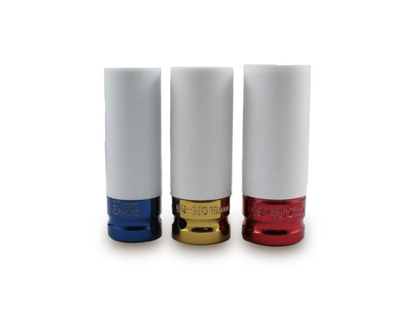 3-delige slagmoersleutelset - 1/2" - 17mm / 19mm / 21mm – foto 3 – kavel bij XL Auctions