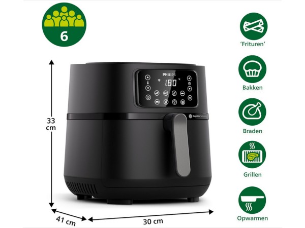 Philips Airfryer Connected 5000 series HD9285 7,2 liter1