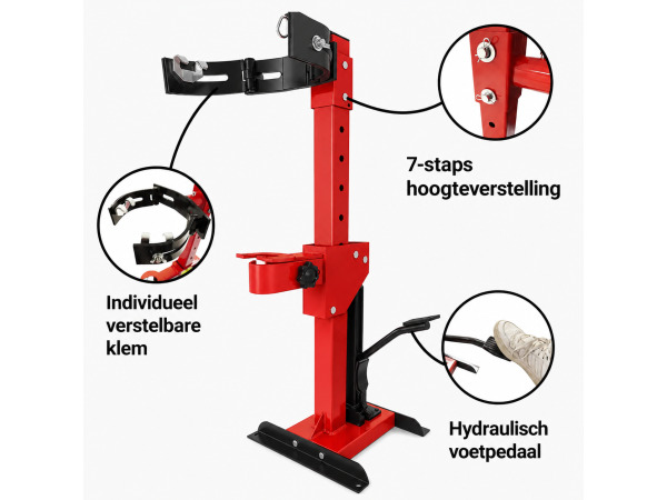 Hydraulische Veercompressor 2,5 Ton – Veerspanner – foto 4 – kavel bij XL Auctions