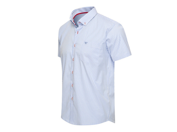 Cappuccino Italia Bronte Stretch Blauw/Wit - XXL