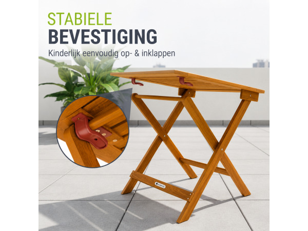 Inklapbare houten tafel Zadar – foto 4 – kavel bij XL Auctions