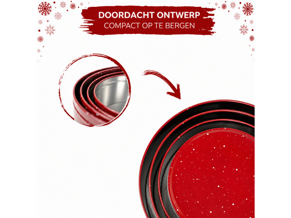 Set Koektrommels - Set voorraadblikken 4-delig – Kerst – foto 5 – kavel bij XL Auctions