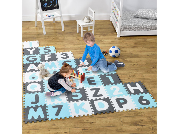 Kinderpuzzelmat - Noah - Bestaande uit letters & cijfers – foto 2 – kavel bij XL Auctions