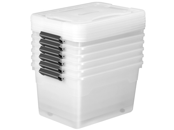 Opbergdoos / Opslagbox 45 L - Kunststof - 6-Delig – foto 2 – kavel bij XL Auctions