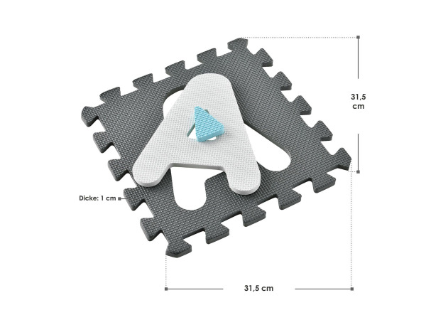 Kinderpuzzelmat - Noah - Bestaande uit letters & cijfers – foto 8 – kavel bij XL Auctions