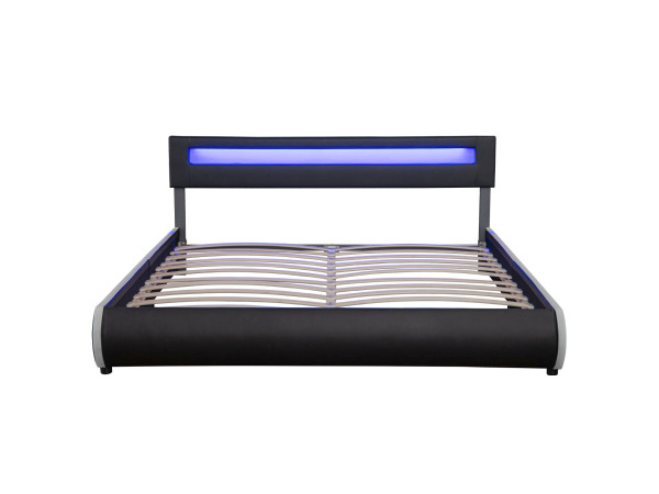 Gestoffeerd Bed Sevilla - 180 x 200 cm - Zwart – foto 5 – kavel bij XL Auctions