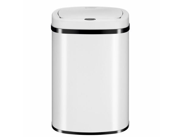 Automatische Prullenbak - 50 Liter - Wit - Rechthoek – foto 5 – kavel bij XL Auctions