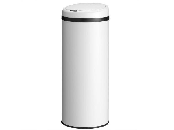 Automatische Prullenbak - 50 Liter - Wit - Rond – foto 2 – kavel bij XL Auctions