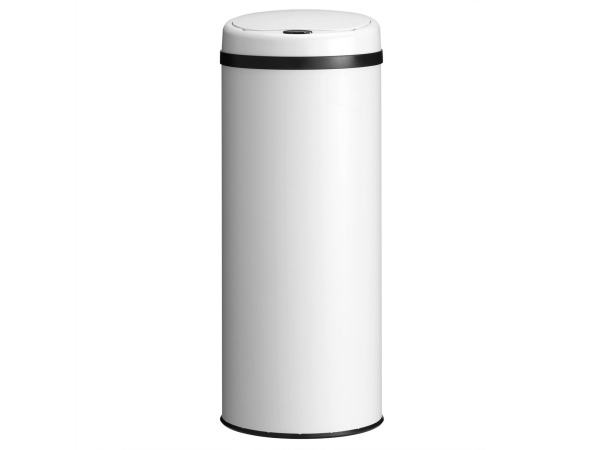 Automatische Prullenbak - 50 Liter - Wit - Rond – foto 5 – kavel bij XL Auctions