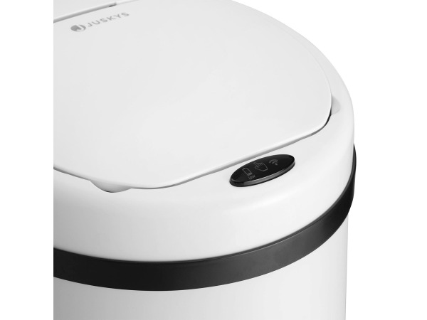 Automatische Prullenbak - 50 Liter - Wit - Rond – foto 9 – kavel bij XL Auctions