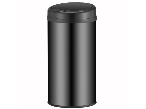 Automatische Prullenbak - 40 Liter - Zwart - Rond – foto 2 – kavel bij XL Auctions
