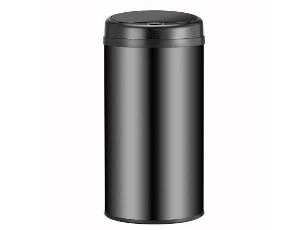Automatische Prullenbak - 40 Liter - Zwart - Rond – foto 5 – kavel bij XL Auctions