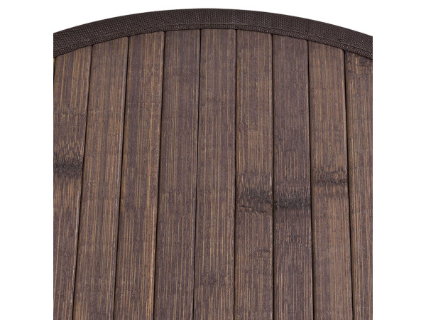 Bamboe Wasmand Curly - 55 liter - Bruin - Incl. Waszak & Deksel – foto 9 – kavel bij XL Auctions