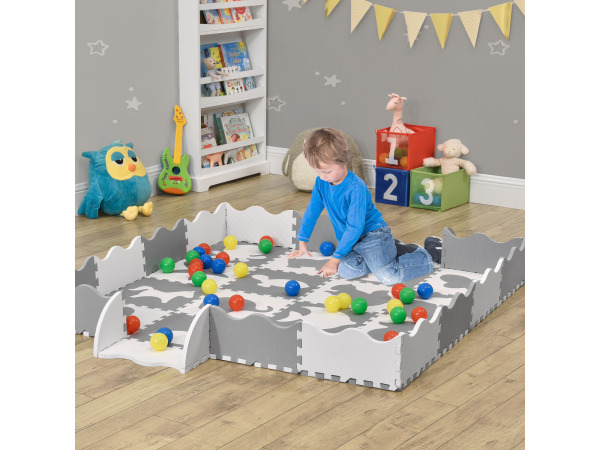 Kinderpuzzelmat - 36-delig - Bestaande uit letters & cijfers – foto 3 – kavel bij XL Auctions