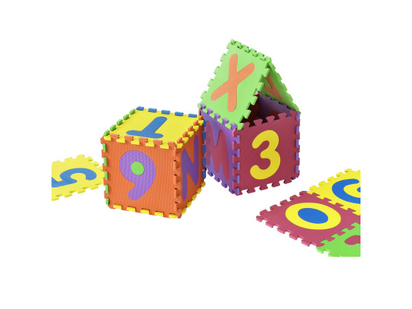 Kinderpuzzelmat - 36-delig - Bestaande uit letters & cijfers – foto 4 – kavel bij XL Auctions