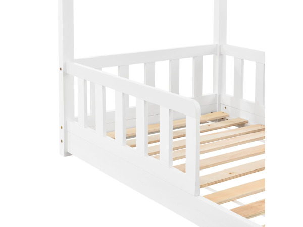 Kinderbed Marli - 80 x 160 cm - Wit – foto 4 – kavel bij XL Auctions