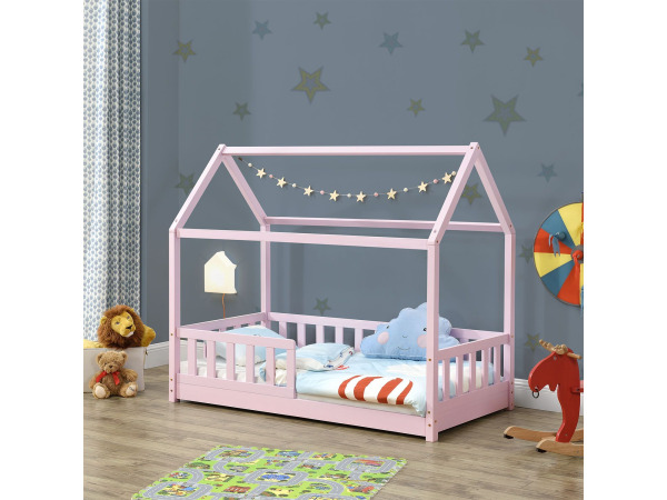 Kinderbed Marli - 80 x 160 cm - Roze – foto 2 – kavel bij XL Auctions