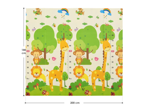 Kinder Speelmat / Speelkleed Toni - 180 x 200 cm - Groen – foto 8 – kavel bij XL Auctions