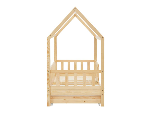 Kinderbed Marli - 80 x 160 cm - Houtkleur - Incl. bedlades – foto 10 – kavel bij XL Auctions