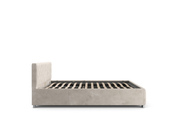 Gestoffeerd Bed Nizza - 140 x 200 cm - Beige – foto 7 – kavel bij XL Auctions