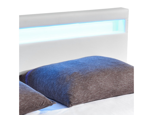 Gestoffeerd bed Paris - 140 x 200 cm - Wit – foto 7 – kavel bij XL Auctions