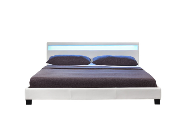Gestoffeerd bed Paris - 140 x 200 cm - Wit – foto 8 – kavel bij XL Auctions