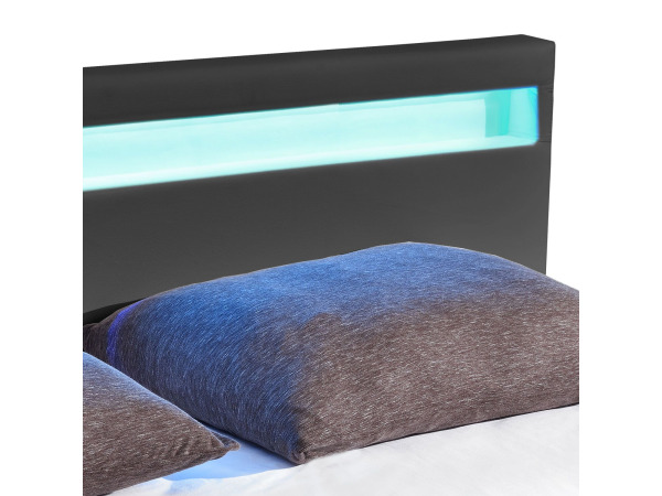 Gestoffeerd bed Paris - 140 x 200 cm - Donkergrijs – foto 7 – kavel bij XL Auctions