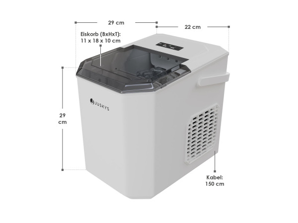 IJsblokjesmachine IceOracle - Wit - Incl. Toebehoren – foto 2 – kavel bij XL Auctions