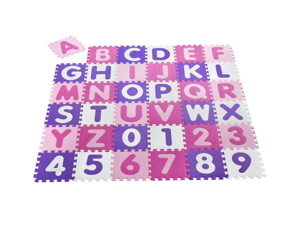 Puzzle mat 1cm dik foam Letters 1.89x1.89 mtr – foto 3 – kavel bij XL Auctions