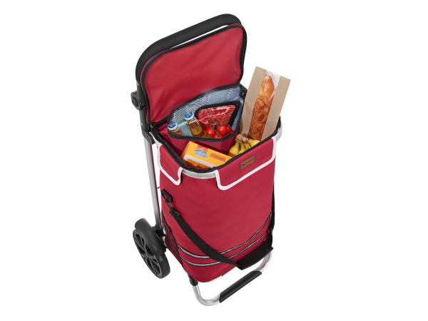Boodschappentrolley 3in1 - 56L - Rood – foto 5 – kavel bij XL Auctions