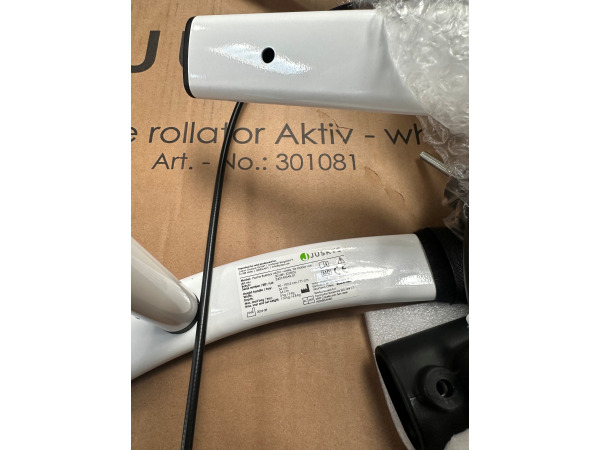 Aluminium Rollator Active - Wit – foto 3 – kavel bij XL Auctions